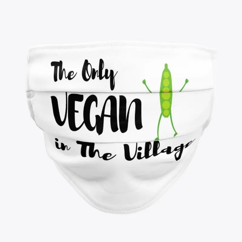 Face Mask - Only Vegan in the Village